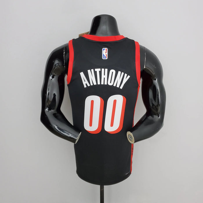 Camiseta de baloncesto de la NBA 00 Anthony de los Portland Trail Blazers