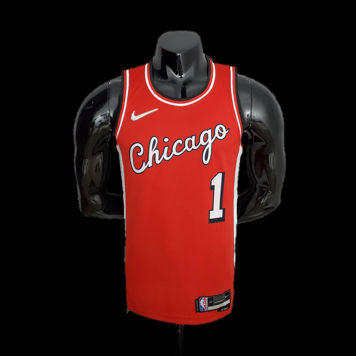 Camiseta de baloncesto de la NBA Chicago Bulls 1 ROSE