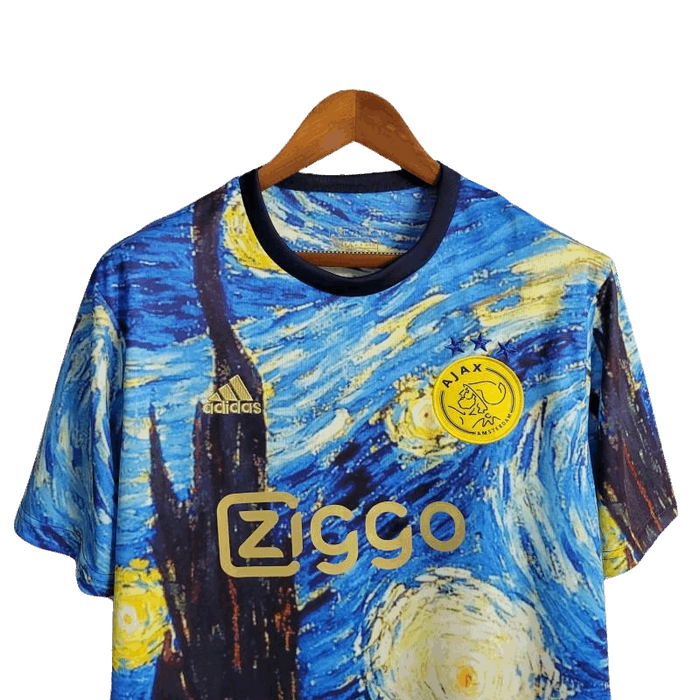 23/24 AJAX x Vincent Van Gogh Oil Painting Starry Night Special Edition kit- Fan version