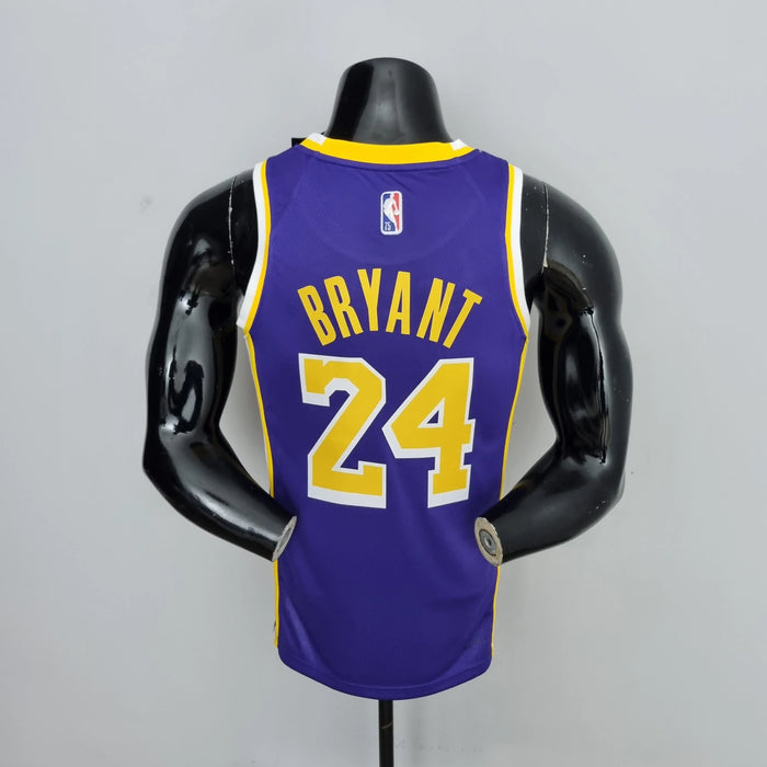 Camiseta de baloncesto de la NBA con el número 24 de Bryant de Los Angeles Lakers