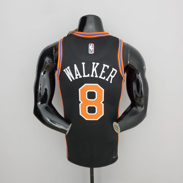 Camiseta de baloncesto de la NBA con el número 8 de Walker de los New York Knicks