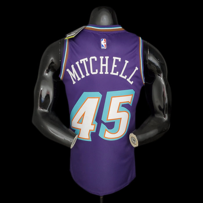 Camiseta de baloncesto de la NBA Utah Jazz 45 MITCHELL