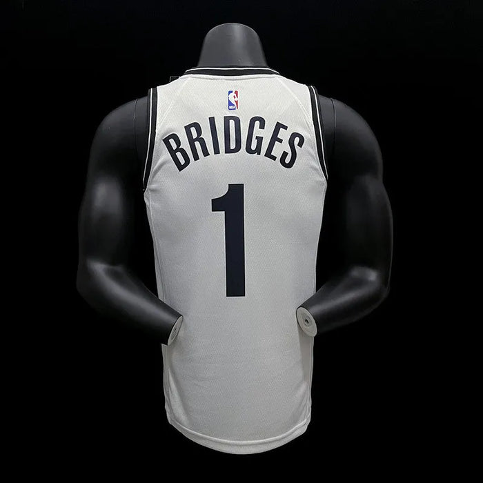 Camiseta de baloncesto de la NBA BRIDGES 1 de los San Antonio Spurs