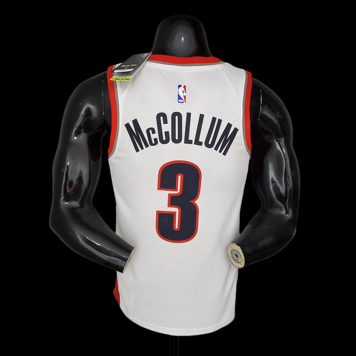 Camiseta de baloncesto de la NBA Portland Trail 3 McCOLLUM