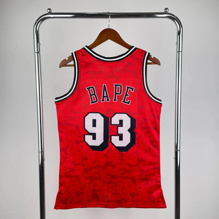 Bape Chicago Bull 93 BAPE NBA Basket Jersey