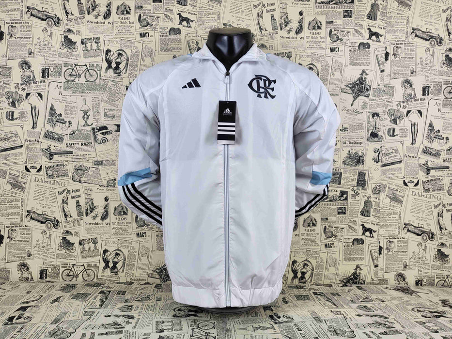 Veste coupe-vent blanche Flamengo 2024/25