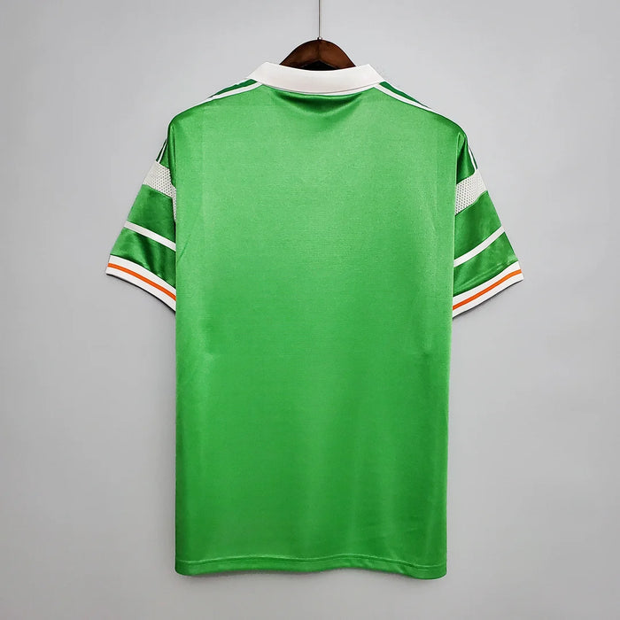 Camiseta retro de fútbol local de Irlanda de 1988