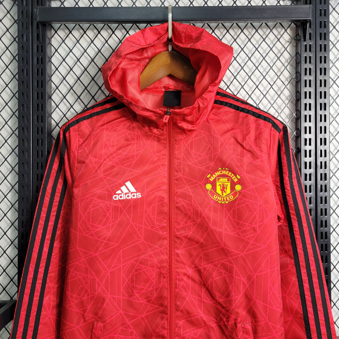 MANCHESTER UNITED RED WINDBREAKER