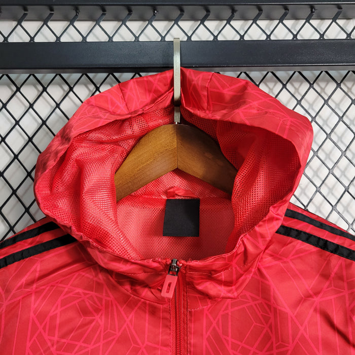 MANCHESTER UNITED RED WINDBREAKER