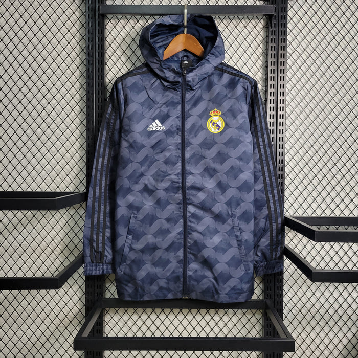 REAL MADRID DARK BLUE  WINDBREAKER