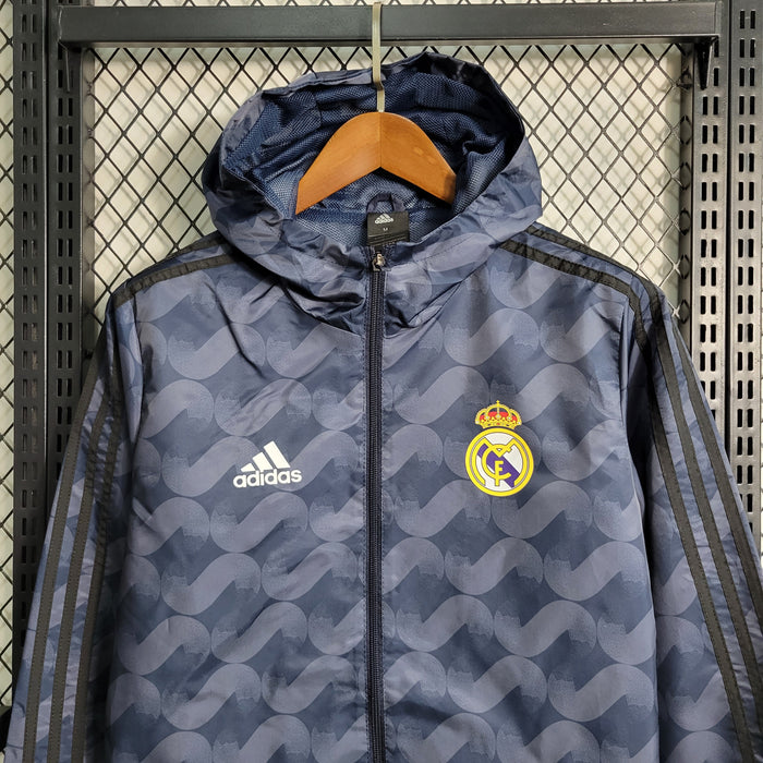 REAL MADRID DARK BLUE  WINDBREAKER