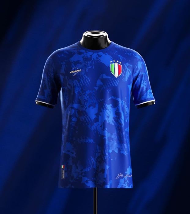 Maillot Italie Gli Azzurri 24/25 - Bleu