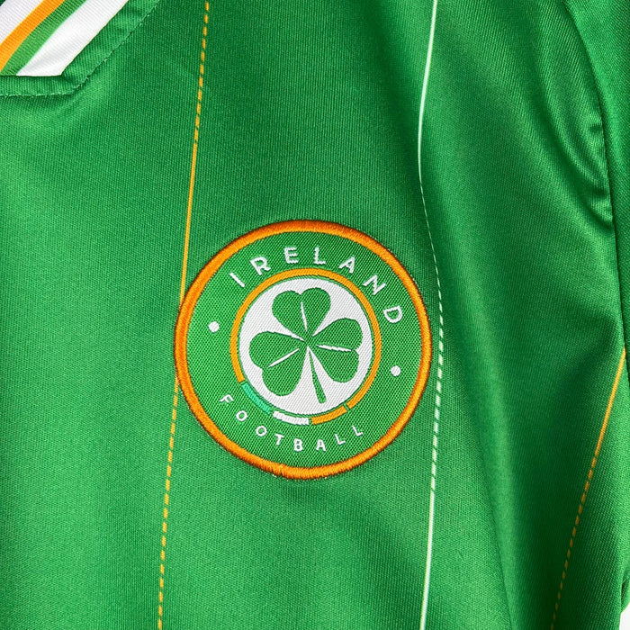 Camiseta de fútbol local de Irlanda 2023 para niños