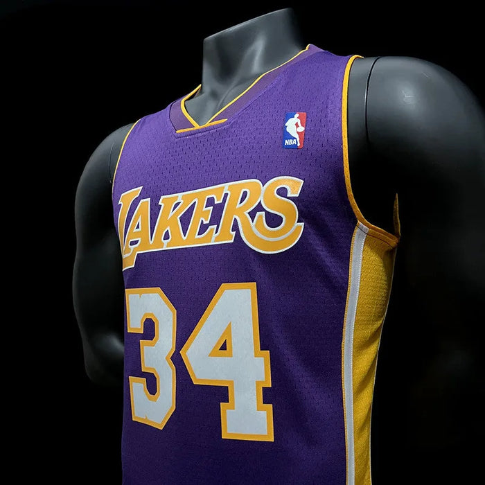 Camiseta de baloncesto de la NBA O'NEAL 34 de Los Angeles Lakers