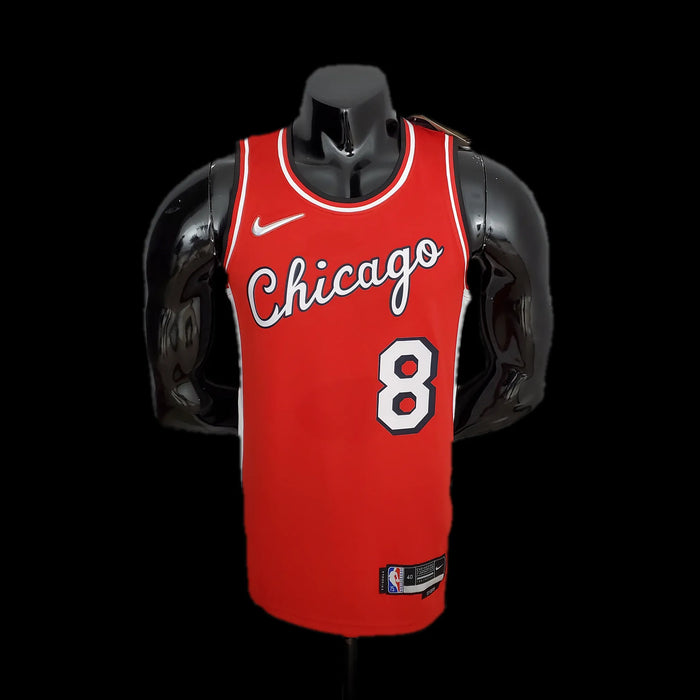 Camiseta de baloncesto de la NBA Chicago Bulls 8 LAVINE