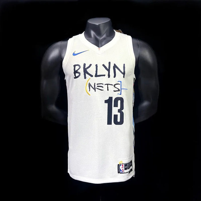 Camiseta de baloncesto de la NBA HARDEN 13 de los Brooklyn Nets