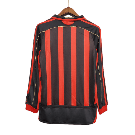 AC Milan Retro 06/07 Long Sleeve Home - JERSEY4ALL