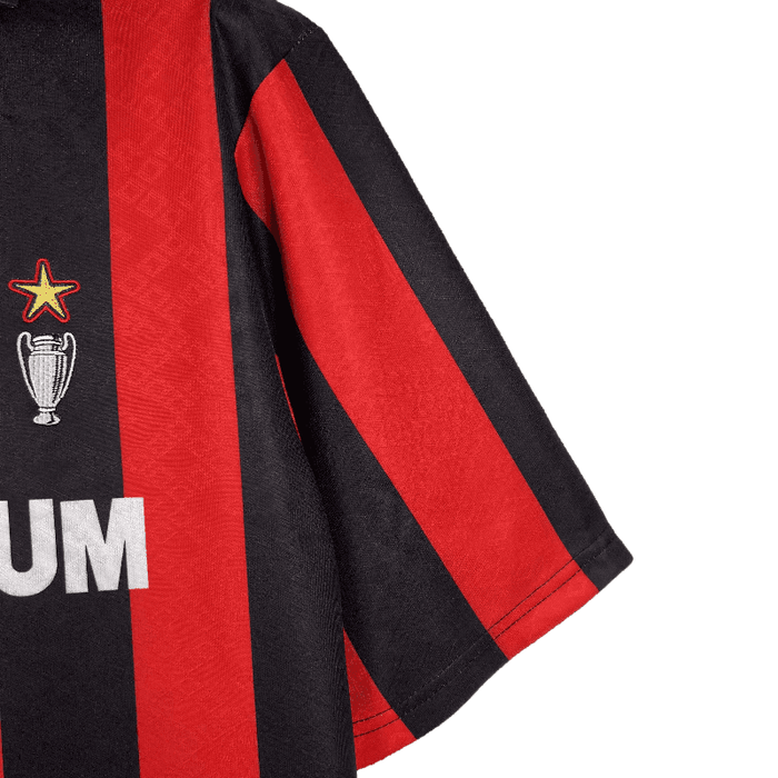 AC Milan Retro 1989/90 Home - JERSEY4ALL