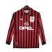 AC Milan Retro 1999/2000 Long Sleeve Home - JERSEY4ALL