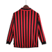 AC Milan Retro 1999/2000 Long Sleeve Home - JERSEY4ALL