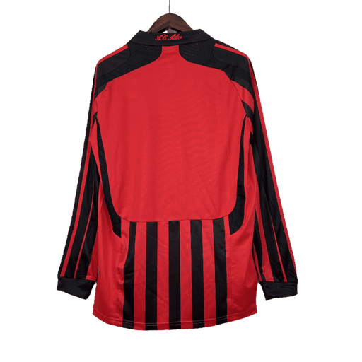 AC Milan Retro 2007/08 Long Sleeve Home - JERSEY4ALL