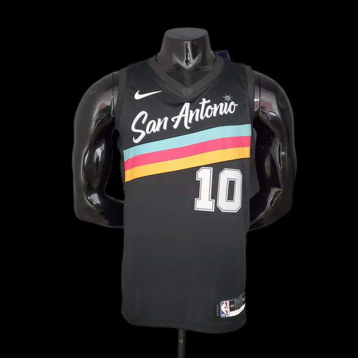 Camiseta de baloncesto de la NBA 10 DeROZAN de los San Antonio Spurs