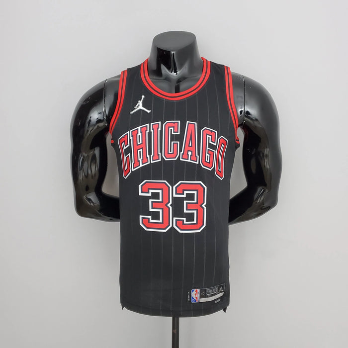 Camiseta de baloncesto de la NBA de Jordan de los Chicago Bulls 33