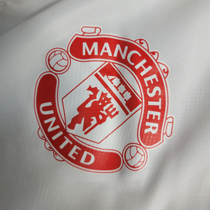 Veste coupe-vent Manchester United 23/24 - Blanc