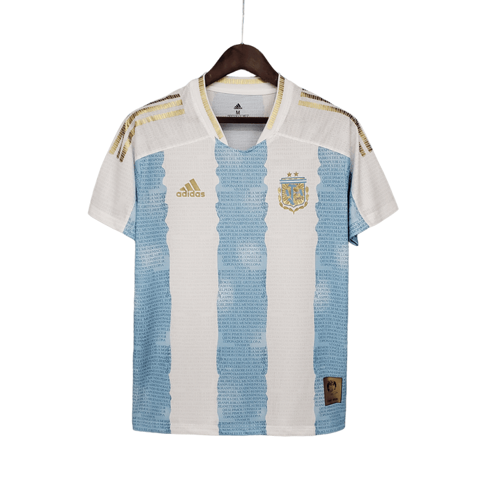 Argentina 2021 Commemorative Edition White Blue - JERSEY4ALL