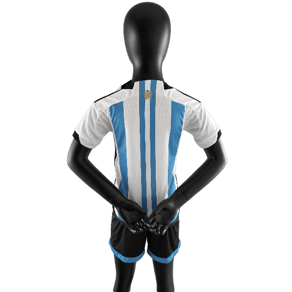 Argentina 2022 Kids World Cup Home - JERSEY4ALL