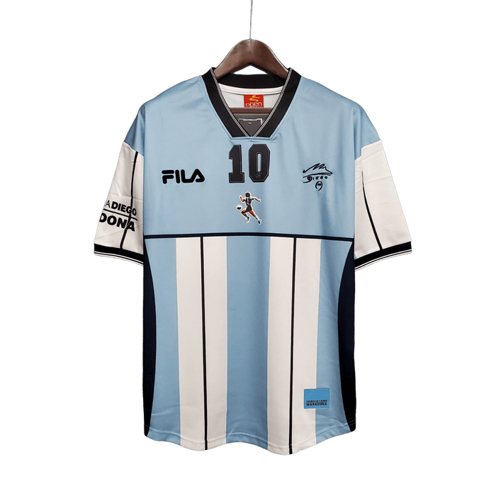 Argentina Retro 2001 Maradona #10 Commemorative Edition - JERSEY4ALL