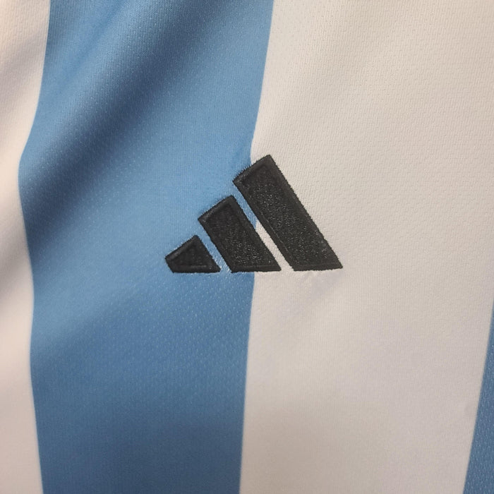 Argentina Retro 2022 Long Sleeve Home - JERSEY4ALL