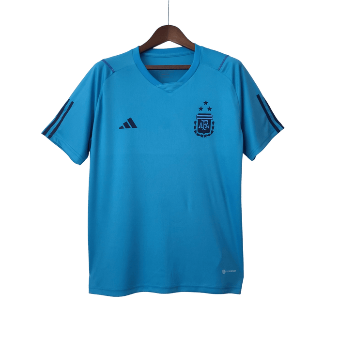 Argentina Retro 2022 Training Jersey Blue - JERSEY4ALL