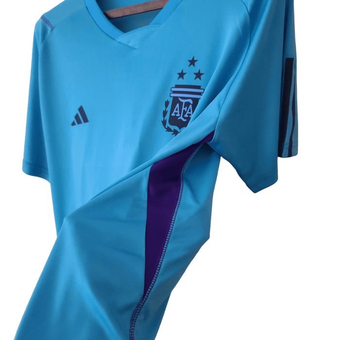 Argentina Retro 2022 Training Jersey Blue - JERSEY4ALL