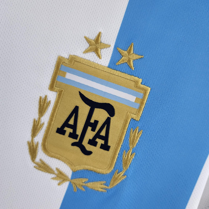 Argentina Retro 2022 women's Home - JERSEY4ALL