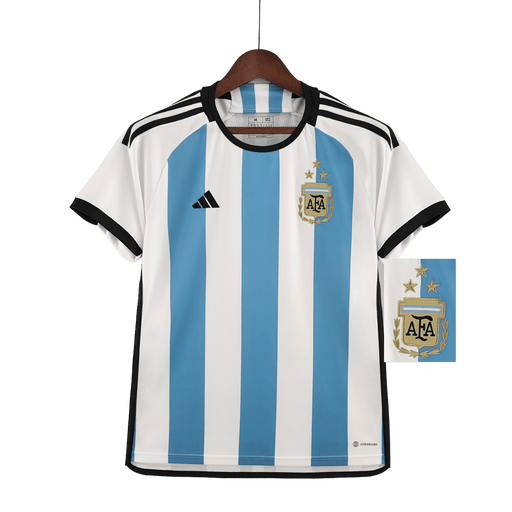 Argentina Retro 2022 World Cup champion 3-star player version - JERSEY4ALL