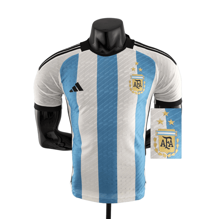 Argentina Retro 2022 World Cup champion 3-star player version - JERSEY4ALL