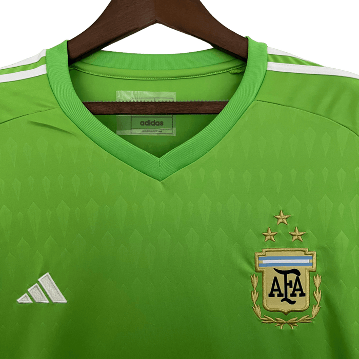 Argentina Retro 2023 3 Star Goalkeeper Green - JERSEY4ALL