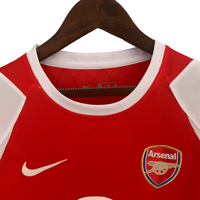 Arsenal Retro 02/04 long sleeve Home - JERSEY4ALL