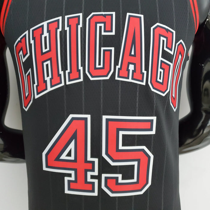 Camiseta de baloncesto de la NBA con el número 45 de Jordan de los Chicago Bulls