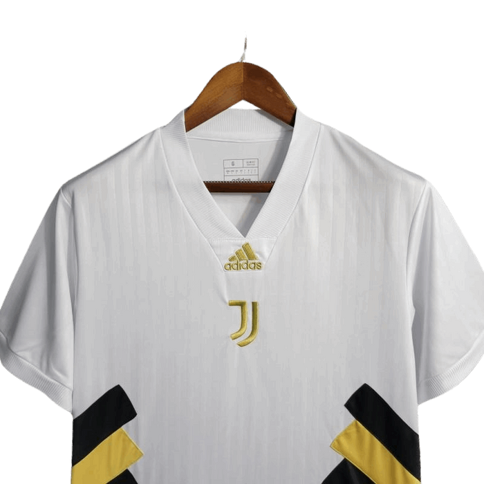 23-24 Juventus White Icon Embroidery Logo Special Edition kit - Fan version