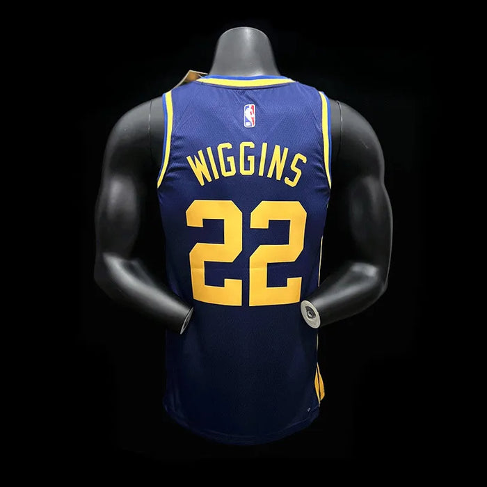 Camiseta de baloncesto de la NBA 22 WIGGINS de los Golden State Warriors