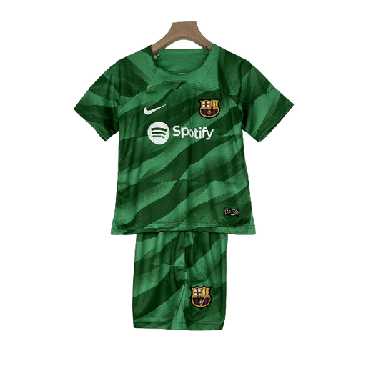 Barcelona 23/24 Kids Goalkeeper Green - JERSEY4ALL