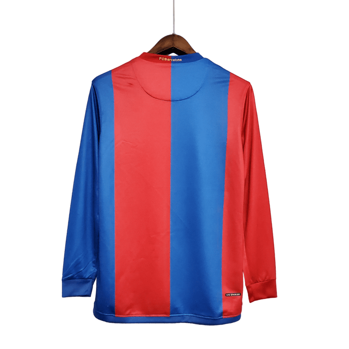 Barcelona Retro 06/07 Long Sleeve Home - JERSEY4ALL