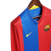 Barcelona Retro 06/07 Long Sleeve Home - JERSEY4ALL