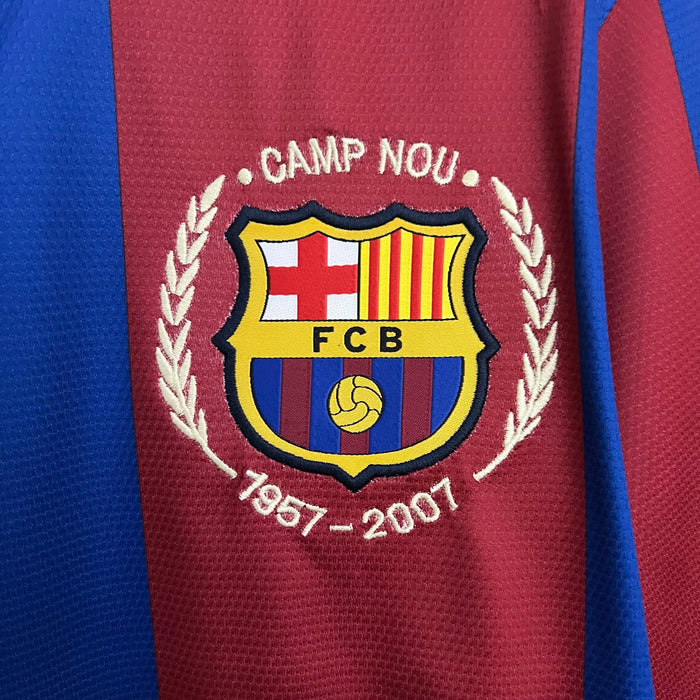 Barcelona Retro 07/08 Home - JERSEY4ALL