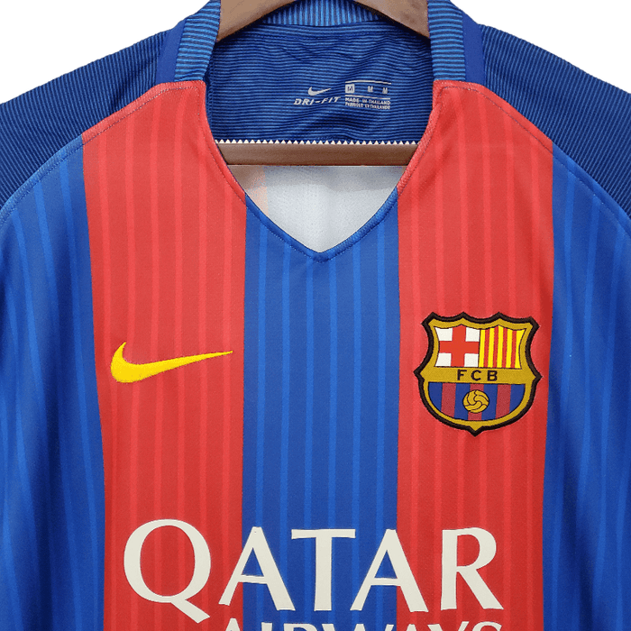 Barcelona Retro 16/17 Home - JERSEY4ALL