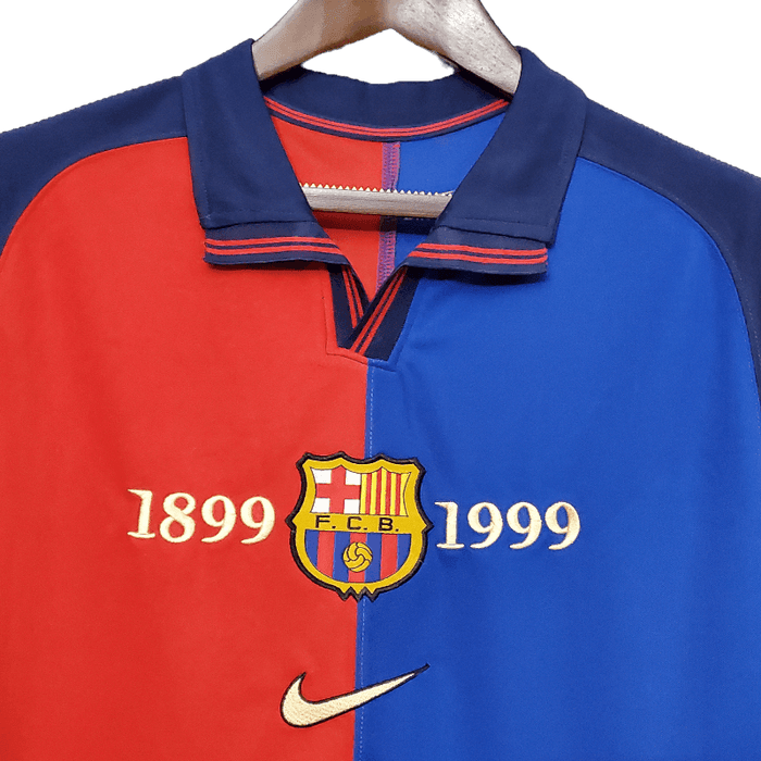 Barcelona Retro 99/00 Home (100th Anniversary) - JERSEY4ALL