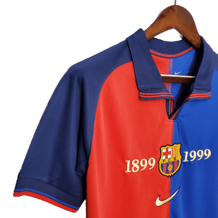 Barcelona Retro 99/00 Home (100th Anniversary) - JERSEY4ALL