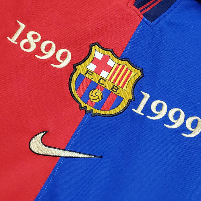 Barcelona Retro 99/00 Home (100th Anniversary) - JERSEY4ALL